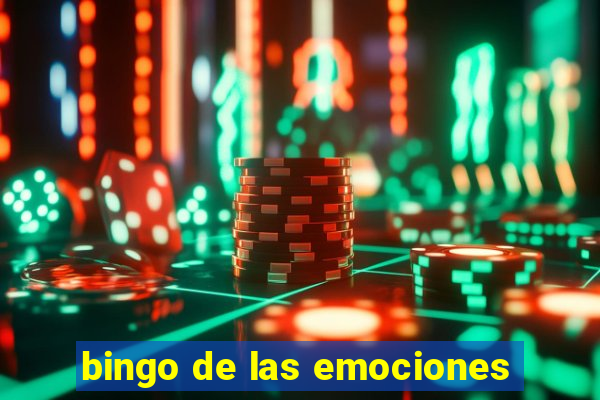 bingo de las emociones