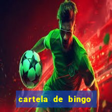 cartela de bingo para imprimir gratis