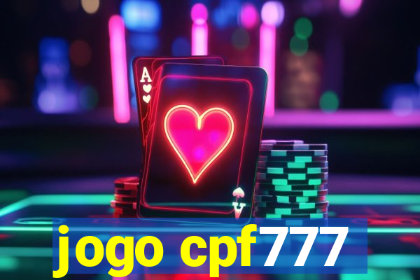 jogo cpf777