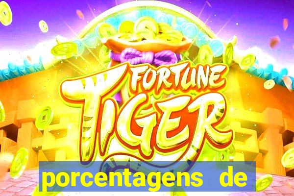 porcentagens de jogos pagantes