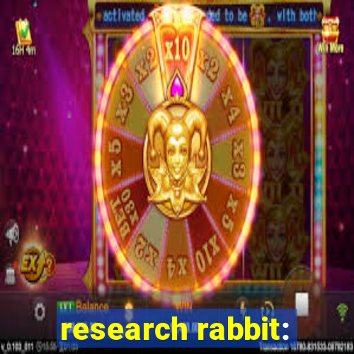 research rabbit: