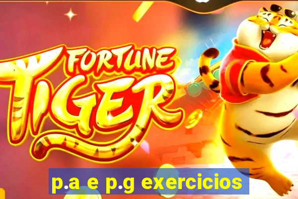 p.a e p.g exercicios