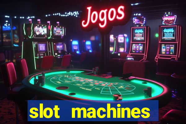 slot machines online casino