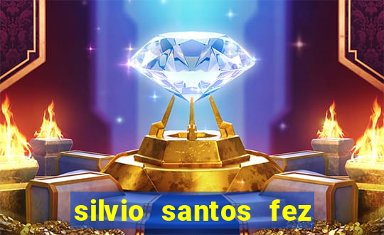 silvio santos fez pacto com o diabo