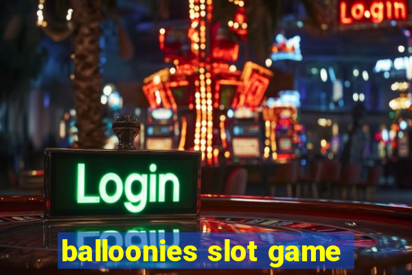 balloonies slot game