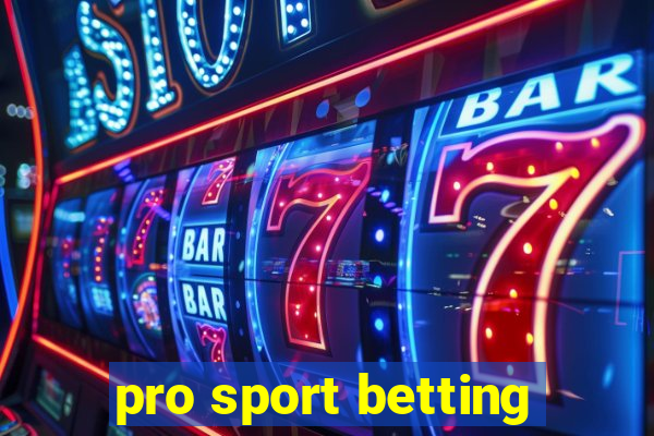 pro sport betting