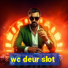 wc deur slot