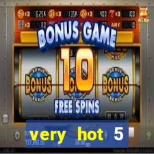 very hot 5 christmas slot