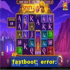 fastboot: error: failed to identify current slot