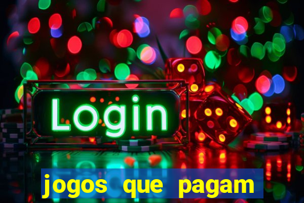 jogos que pagam pix de verdade