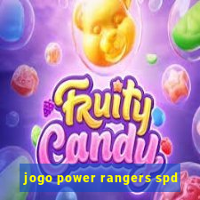 jogo power rangers spd