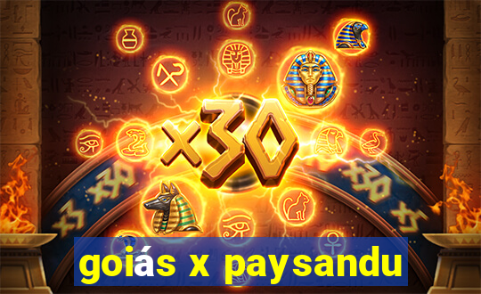 goiás x paysandu