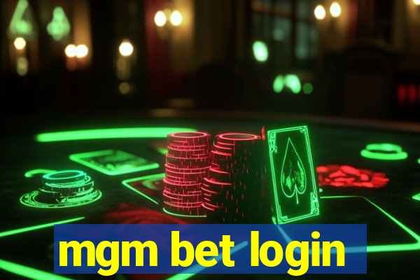 mgm bet login