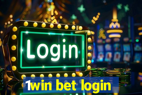 1win bet login