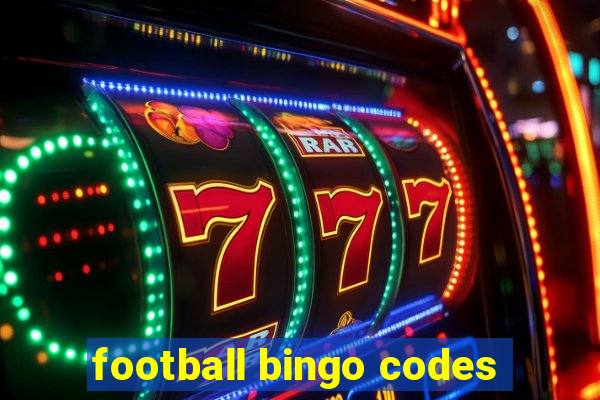 football bingo codes