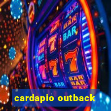 cardapio outback