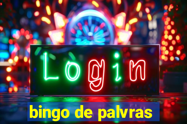 bingo de palvras