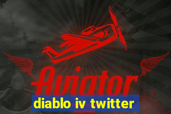 diablo iv twitter