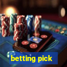 betting pick