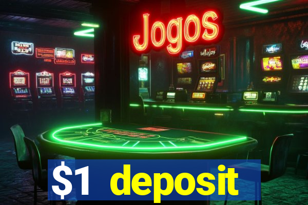 $1 deposit microgaming casino