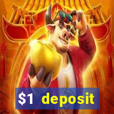 $1 deposit microgaming casino