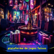 plataforma de jogos falsas