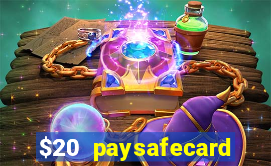 $20 paysafecard deposit bonus casino nz