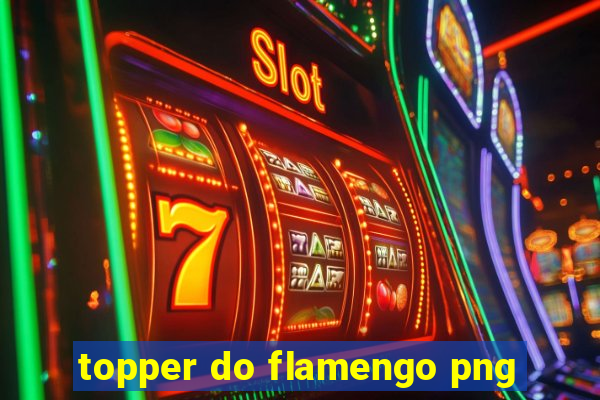 topper do flamengo png