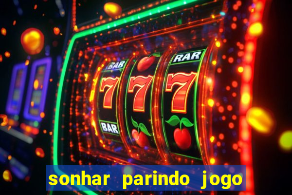 sonhar parindo jogo do bicho