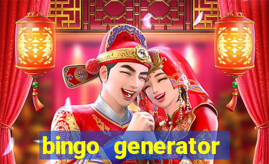 bingo generator with images