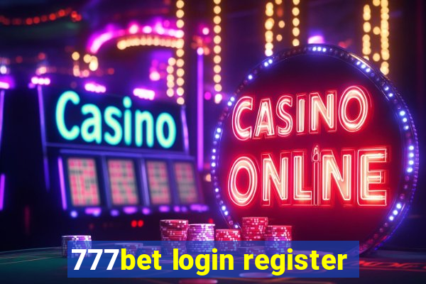 777bet login register