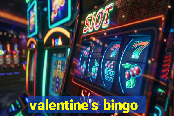 valentine's bingo