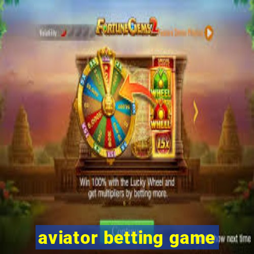 aviator betting game