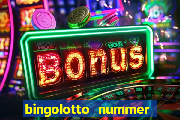 bingolotto nummer ettans bingo