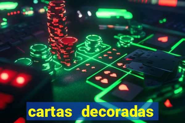 cartas decoradas para imprimir