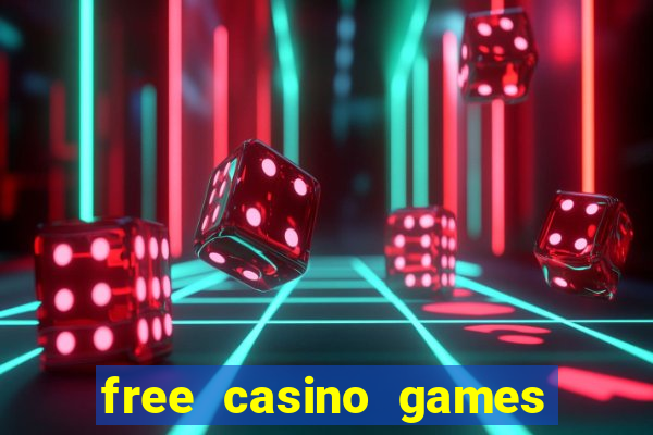 free casino games slot machine