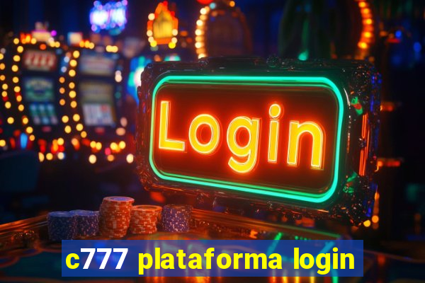 c777 plataforma login