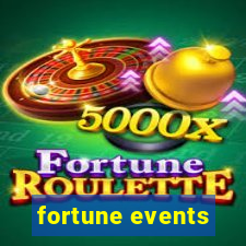 fortune events