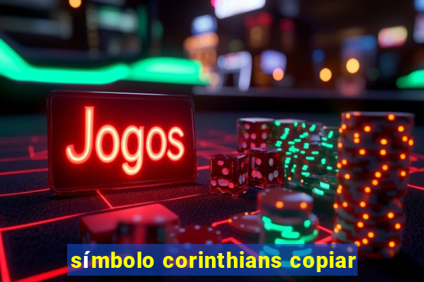 símbolo corinthians copiar