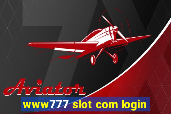 www777 slot com login