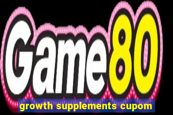 growth supplements cupom