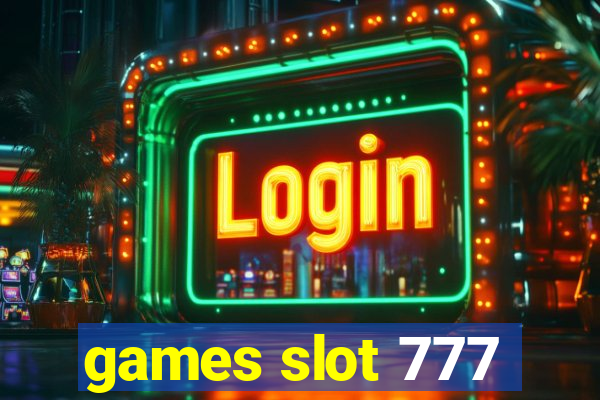 games slot 777