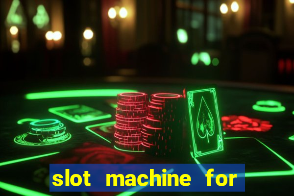 slot machine for real money