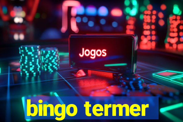 bingo termer