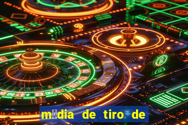 m茅dia de tiro de meta por jogo