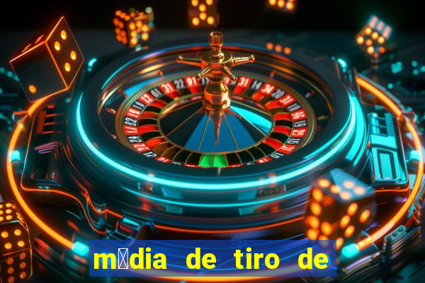 m茅dia de tiro de meta por jogo