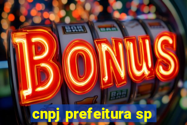 cnpj prefeitura sp