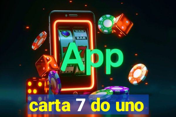 carta 7 do uno