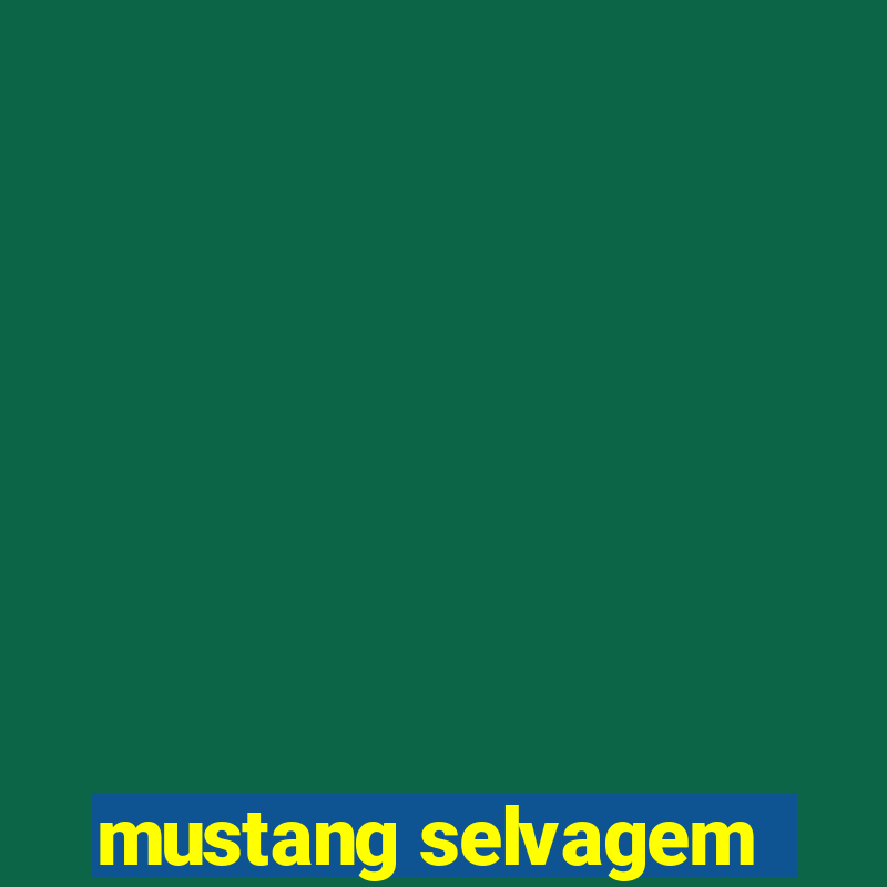 mustang selvagem