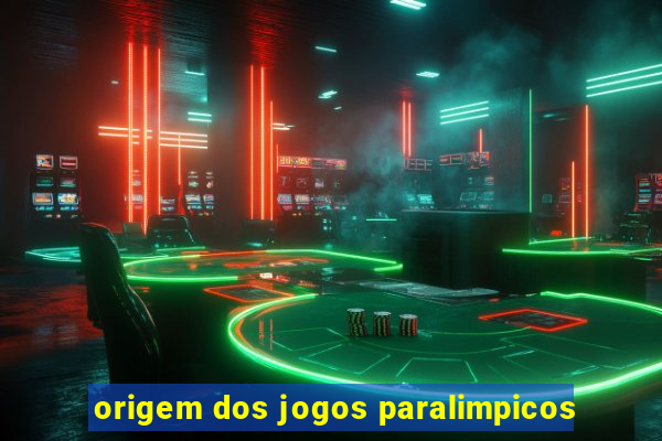 origem dos jogos paralimpicos